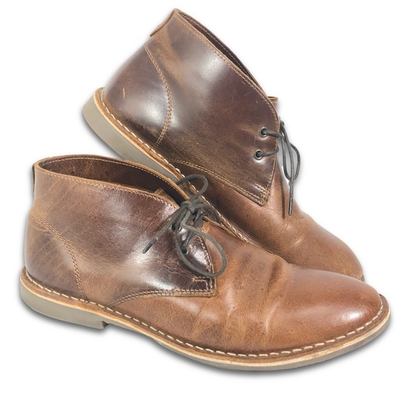 Franco Fortini Other - Franco Fortini Men's Dade Leather Chukka Boots 10